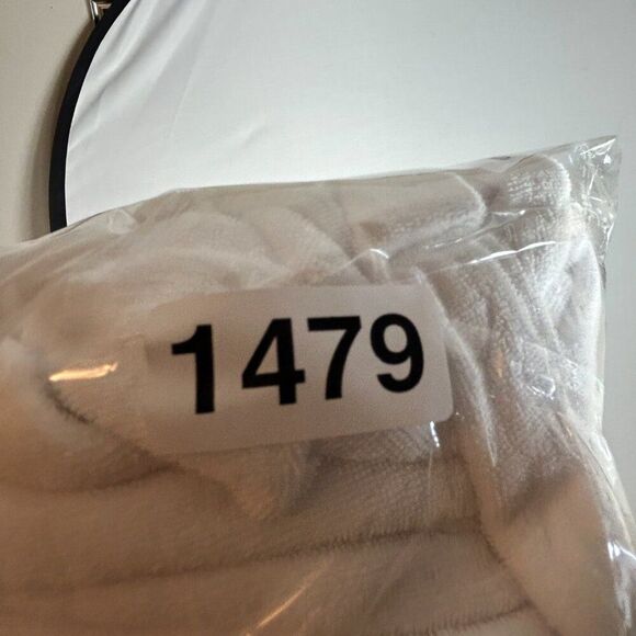 LRL Lauren Ralph Lauren Beach Cover Up Robe Dress medium blue White ladies - Picture 11 of 12